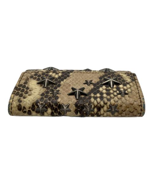 JIMMY CHOO（ジミーチュウ）JIMMY CHOO (ジミーチュウ) キーケース ブラウンの古着・服飾アイテム