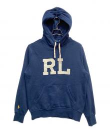 POLO RALPH LAUREN（ポロ・ラルフローレン）の古着「RLロゴパーカー」｜ネイビー