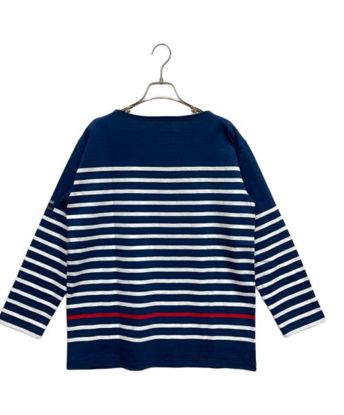 Le minor（ルミノア）Le minor (ルミノア) バンパクボーダーカットソー ネイビー サイズ:FREE 未使用品の古着・服飾アイテム