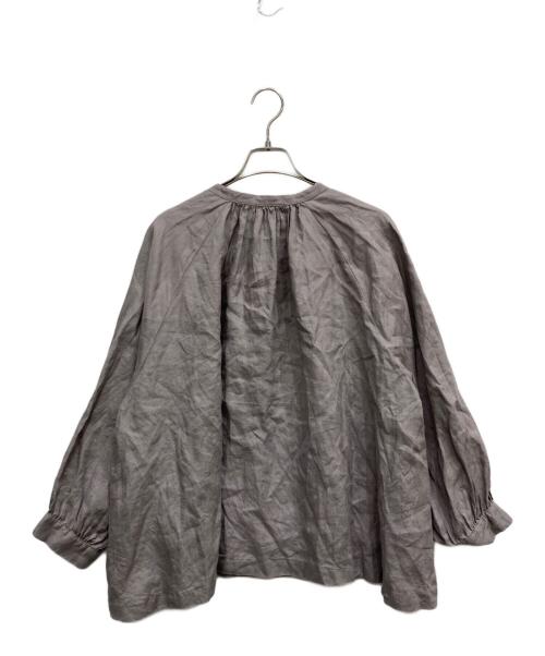 tokiori（トキオリ）tokiori (トキオリ) リネンブラウス ブラウン サイズ:FREEの古着・服飾アイテム