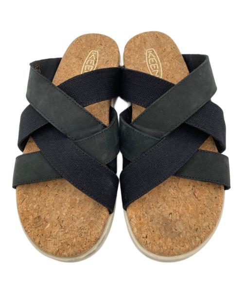 KEEN（キーン）KEEN (キーン) サンダル ブラック サイズ:24cmの古着・服飾アイテム