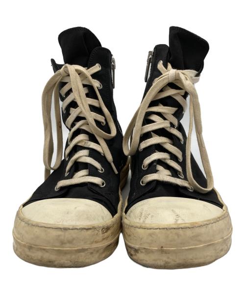 DRKSHDW（ダークシャドウ）DRKSHDW (ダークシャドウ) ハイカットスニーカー ブラック サイズ:26cmの古着・服飾アイテム