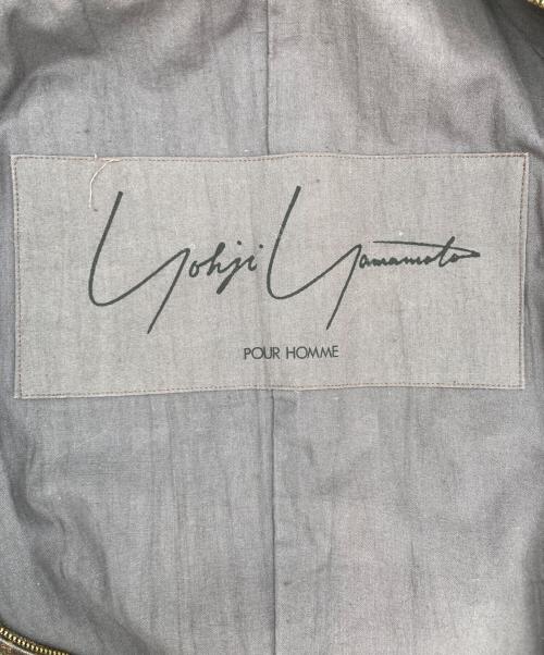 Yohji Yamamoto pour homme（ヨウジヤマモト プールオム）Yohji Yamamoto pour homme (ヨウジヤマモト プールオム) ゴートレザージャケット ブラウン サイズ:表示なしの古着・服飾アイテム