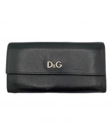 DOLCE & GABBANA（ドルチェ＆ガッバーナ）の古着「長財布」｜ブラック