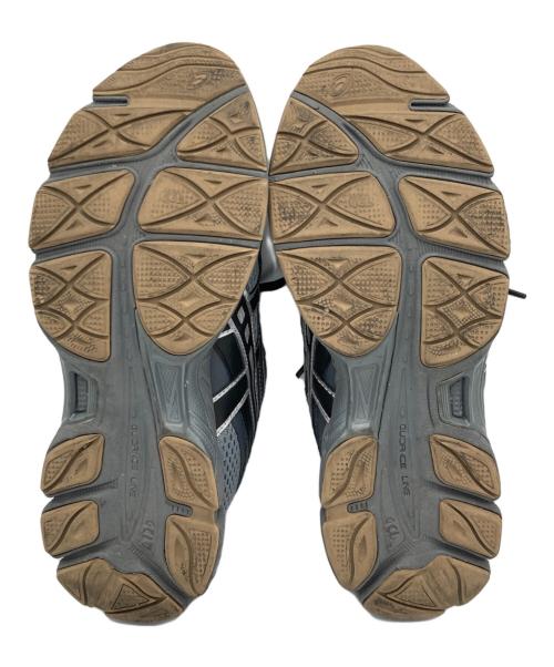 asics（アシックス）asics (アシックス) GEL-NYC 2055 グレー×ブラック サイズ:27ｃｍの古着・服飾アイテム