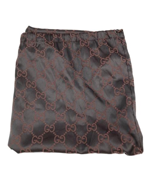 GUCCI（グッチ）GUCCI (グッチ) ホースビット GGキャンバス ワンショルダーバッグ ブラックの古着・服飾アイテム