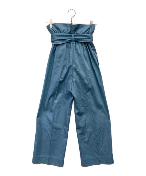 YORI（ヨリ）yori (ヨリ) パンツ ブルー サイズ:34の古着・服飾アイテム