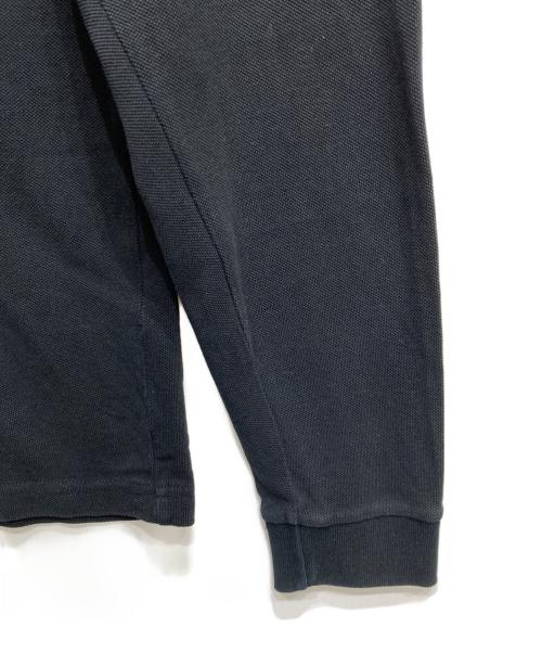 FRED PERRY（フレッドペリー）FRED PERRY (フレッドペリー) ロングスリーブポロシャツ ブラック サイズ:XLの古着・服飾アイテム