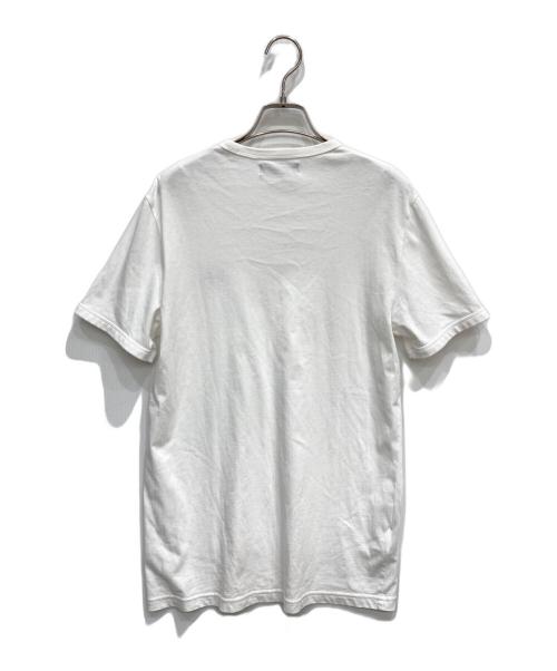 FRED PERRY（フレッドペリー）FRED PERRY (フレッドペリー) ロゴ刺繍Tシャツ ホワイト サイズ:Ｓの古着・服飾アイテム