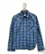 Patagoniaパタゴニア）の古着「オーガニックコットンウェスタンシャツ」｜ブルー