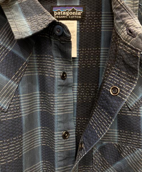 Patagonia（パタゴニア）Patagonia (パタゴニア) オーガニックコットンウェスタンシャツ ブルー サイズ:XSの古着・服飾アイテム