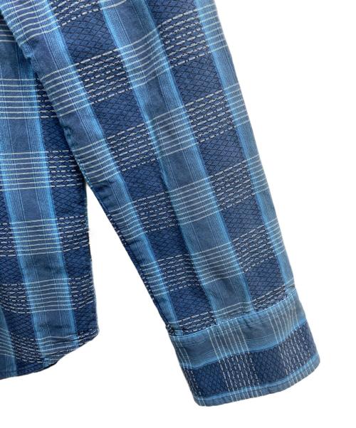 Patagonia（パタゴニア）Patagonia (パタゴニア) オーガニックコットンウェスタンシャツ ブルー サイズ:XSの古着・服飾アイテム