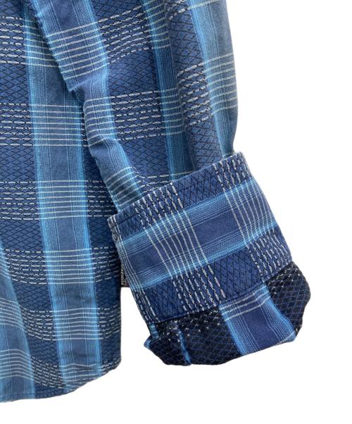 Patagonia（パタゴニア）Patagonia (パタゴニア) オーガニックコットンウェスタンシャツ ブルー サイズ:XSの古着・服飾アイテム