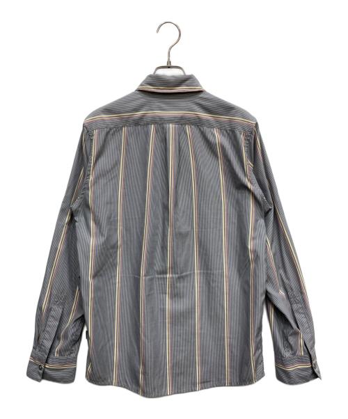 Patagonia（パタゴニア）Patagonia (パタゴニア) ストライプシャツ グレー サイズ:XSの古着・服飾アイテム