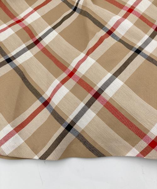 BURBERRY BLUE LABEL（バーバリー ブルー レーベル）BURBERRY BLUE LABEL (バーバリー ブルー レーベル) ノバチェックフレアスカート ベージュ サイズ:38の古着・服飾アイテム
