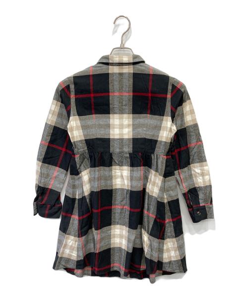 BURBERRY LONDON（バーバリーロンドン）BURBERRY LONDON (バーバリーロンドン) ノバチェックミニワンピース ブラック サイズ:150の古着・服飾アイテム