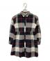 BURBERRY LONDON（バーバリーロンドン）の古着「ノバチェックミニワンピース」｜ブラック