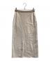 thehighlights (ザハイライツ) satin 'skirt' midi-long ベージュ サイズ:表示なし：9000円