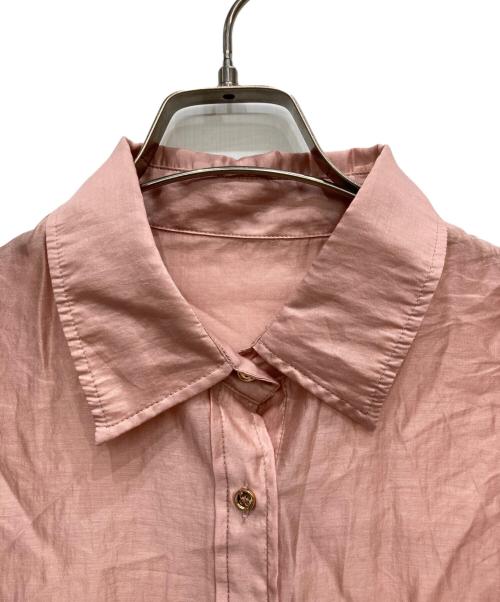 La boutique BonBon（ラブティックボンボン）La boutique BonBon (ラブティックボンボン) シアークロップドシャツ ピンク サイズ:FREEの古着・服飾アイテム