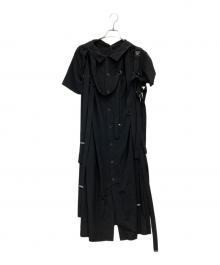 B Yohji Yamamoto（ビーヨウジヤマモト）の古着「バンテージデザインドレス」｜ブラック