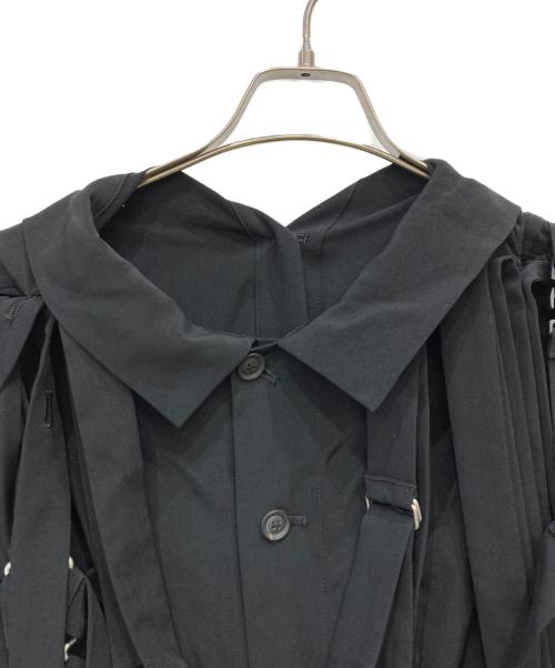 B Yohji Yamamoto（ビーヨウジヤマモト）B Yohji Yamamoto (ビーヨウジヤマモト) バンテージデザインドレス ブラック サイズ:1の古着・服飾アイテム