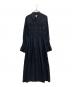 AKIRA NAKA（アキラナカ）の古着「Shirring shirt dress BK」｜ブラック