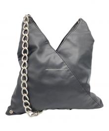 MM6 Maison Margiela（エムエムシックスメゾンマルジェラ）の古着「ジャパニーズチェーントートバッグ」｜ブラック