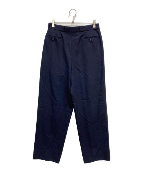 EMPORIO ARMANI（エンポリオ アルマーニ）EMPORIO ARMANI (エンポリオ アルマーニ) ウールパンツ ネイビー サイズ:Ⅼの古着・服飾アイテム