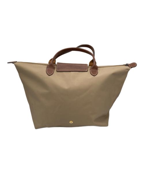 LONGCHAMP（ロンシャン）LONGCHAMP (ロンシャン) ルプリアージュ M トートバッグ ベージュの古着・服飾アイテム