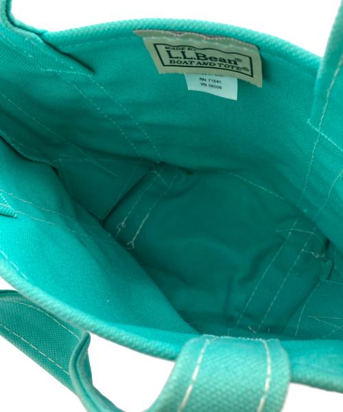 L.L.Bean（エルエルビーン）L.L.Bean (エルエルビーン) キャンバストートバッグ エメラルドグリーンの古着・服飾アイテム