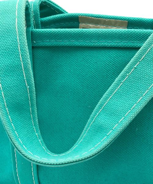 L.L.Bean（エルエルビーン）L.L.Bean (エルエルビーン) キャンバストートバッグ エメラルドグリーンの古着・服飾アイテム