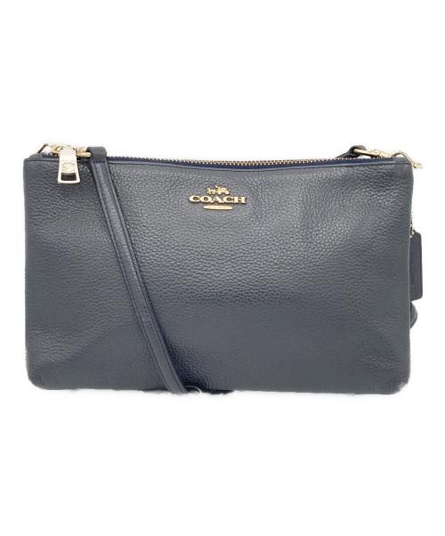 COACH（コーチ）COACH (コーチ) レイラ クロスボディショルダーバッグ ネイビーの古着・服飾アイテム