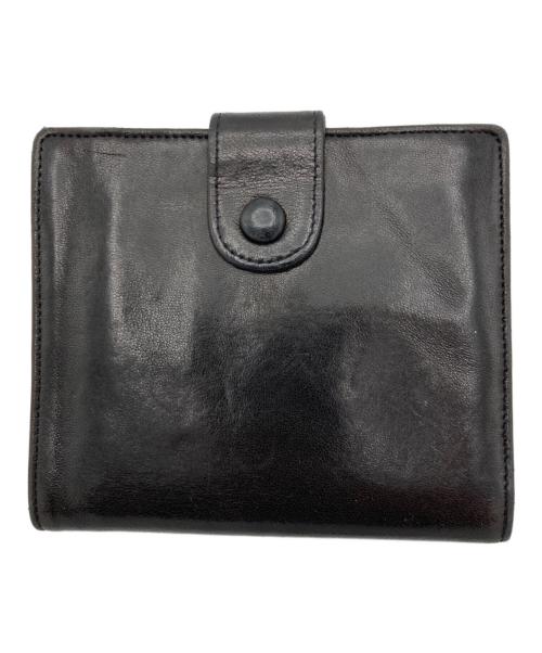 CHANEL（シャネル）CHANEL (シャネル) 2つ折り財布 ブラックの古着・服飾アイテム