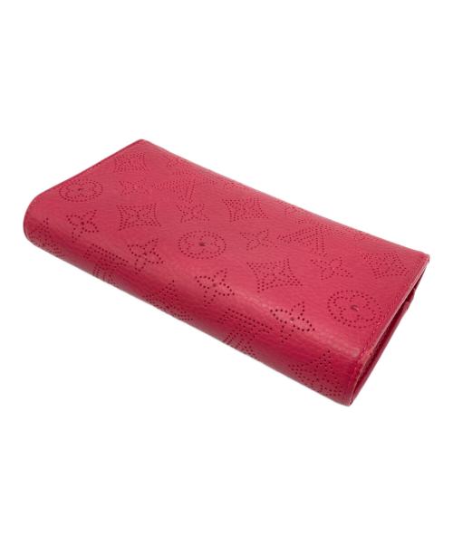 LOUIS VUITTON（ルイ ヴィトン）LOUIS VUITTON (ルイ ヴィトン) マヒナポルトフォイユ アメリア ピンクの古着・服飾アイテム