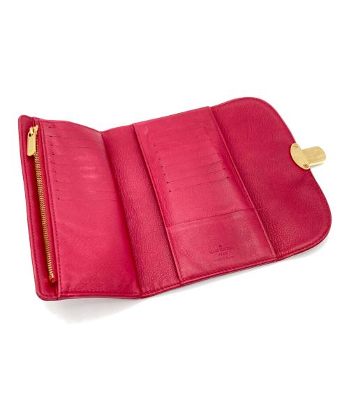 LOUIS VUITTON（ルイ ヴィトン）LOUIS VUITTON (ルイ ヴィトン) マヒナポルトフォイユ アメリア ピンクの古着・服飾アイテム