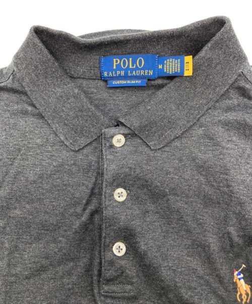 POLO RALPH LAUREN（ポロ・ラルフローレン）POLO RALPH LAUREN (ポロ・ラルフローレン) ポロシャツ グレー サイズ:Ｍの古着・服飾アイテム