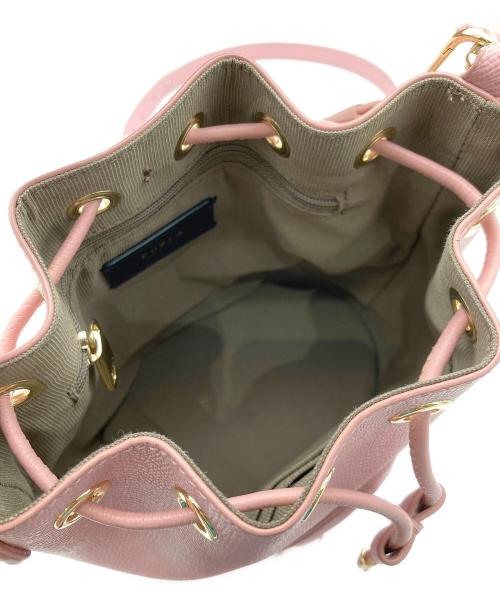 FURLA（フルラ）FURLA (フルラ) クリオ バケットバッグ ピンクの古着・服飾アイテム