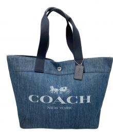 COACH（コーチ）の古着「トートバッグ」｜ブルー