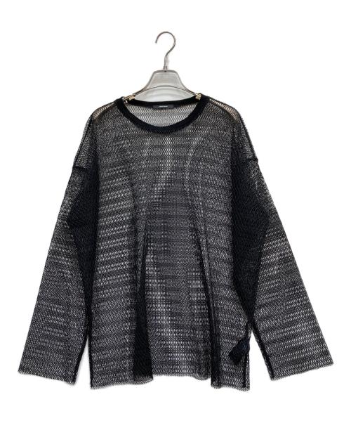 JOURNAL STANDARD（ジャーナルスタンダード）JOURNAL STANDARD (ジャーナルスタンダード) バイカラーネットビッグプルオーバー ブラック サイズ:FREEの古着・服飾アイテム