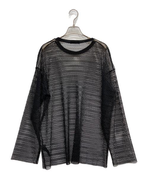 JOURNAL STANDARD（ジャーナルスタンダード）JOURNAL STANDARD (ジャーナルスタンダード) バイカラーネットビッグプルオーバー ブラック サイズ:FREEの古着・服飾アイテム