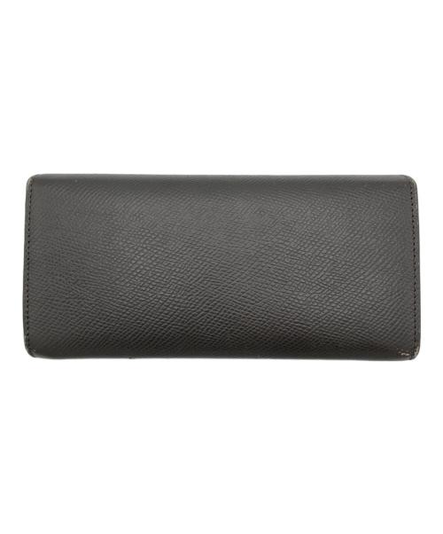 CELINE（セリーヌ）CELINE (セリーヌ) ラージフラップウォレット グレーの古着・服飾アイテム