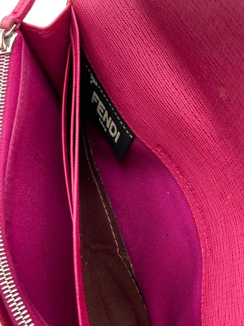FENDI（フェンディ）FENDI (フェンディ) バグズ フラップウォレット ベージュの古着・服飾アイテム