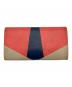 FENDI (フェンディ) バグズ フラップウォレット ベージュ：18000円