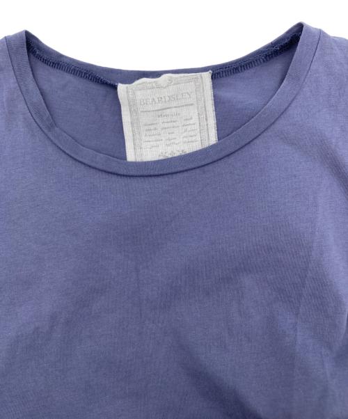 BEARDSLEY（ビアズリー）BEARDSLEY (ビアズリー) コンビギャザーチュニックカットソー ブルー サイズ:FREEの古着・服飾アイテム