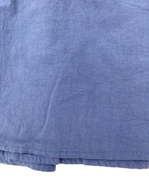 BEARDSLEY（ビアズリー）BEARDSLEY (ビアズリー) コンビギャザーチュニックカットソー ブルー サイズ:FREEの古着・服飾アイテム