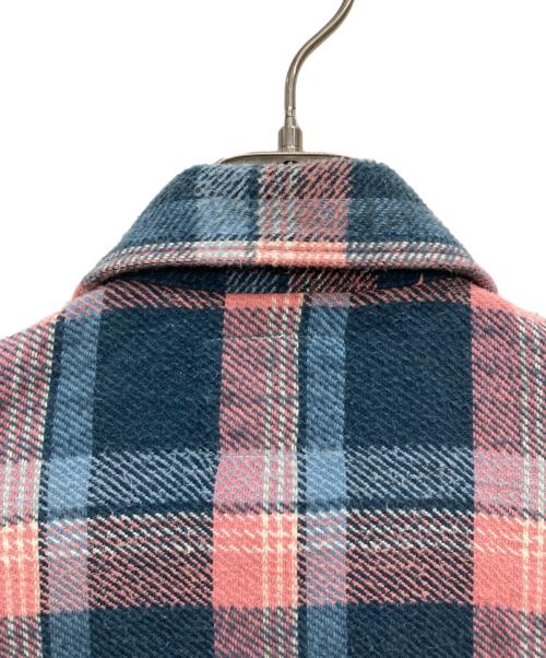 MYTHINKS（マイシンクス）MYTHINKS (マイシンクス) heavy flannel shirt ブルー サイズ:表示なしの古着・服飾アイテム