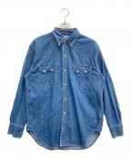 LEVI'Sリーバイス）の古着「デニムウエスタンシャツ」｜インディゴ