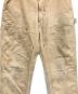 中古・古着 CarHartt (カーハート) ダブルニーペインターパンツパンツ ブラウン サイズ:Ⅼ：15000円