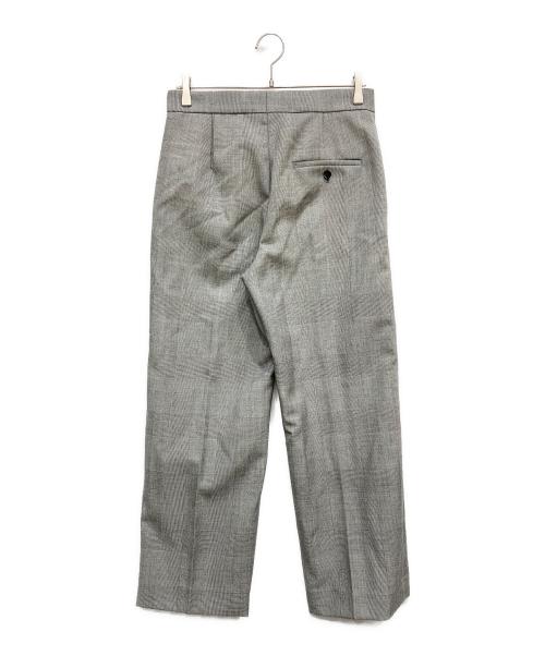 DRAWER（ドゥロワー）Drawer (ドゥロワー) ワイドパンツ グレー サイズ:Mの古着・服飾アイテム