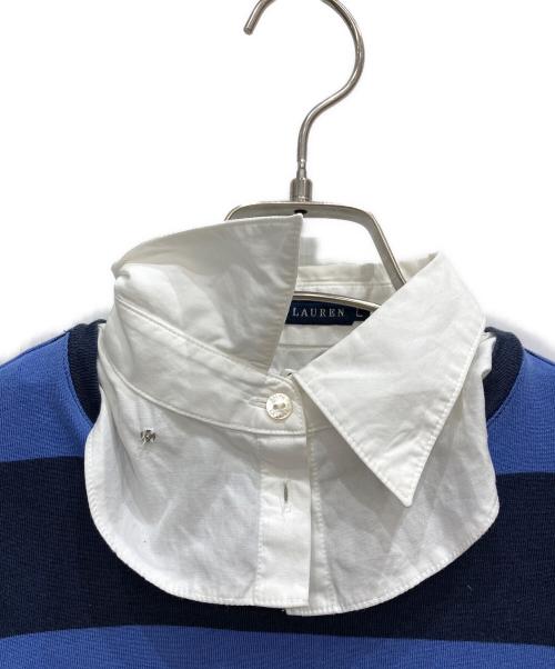 RALPH LAUREN（ラルフローレン）RALPH LAUREN (ラルフローレン) 半袖カットソー ブルー サイズ:Ⅼの古着・服飾アイテム